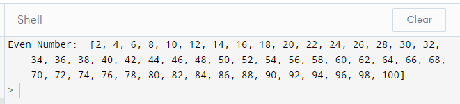 make-list-of-even-numbers-in-python-delft-stack